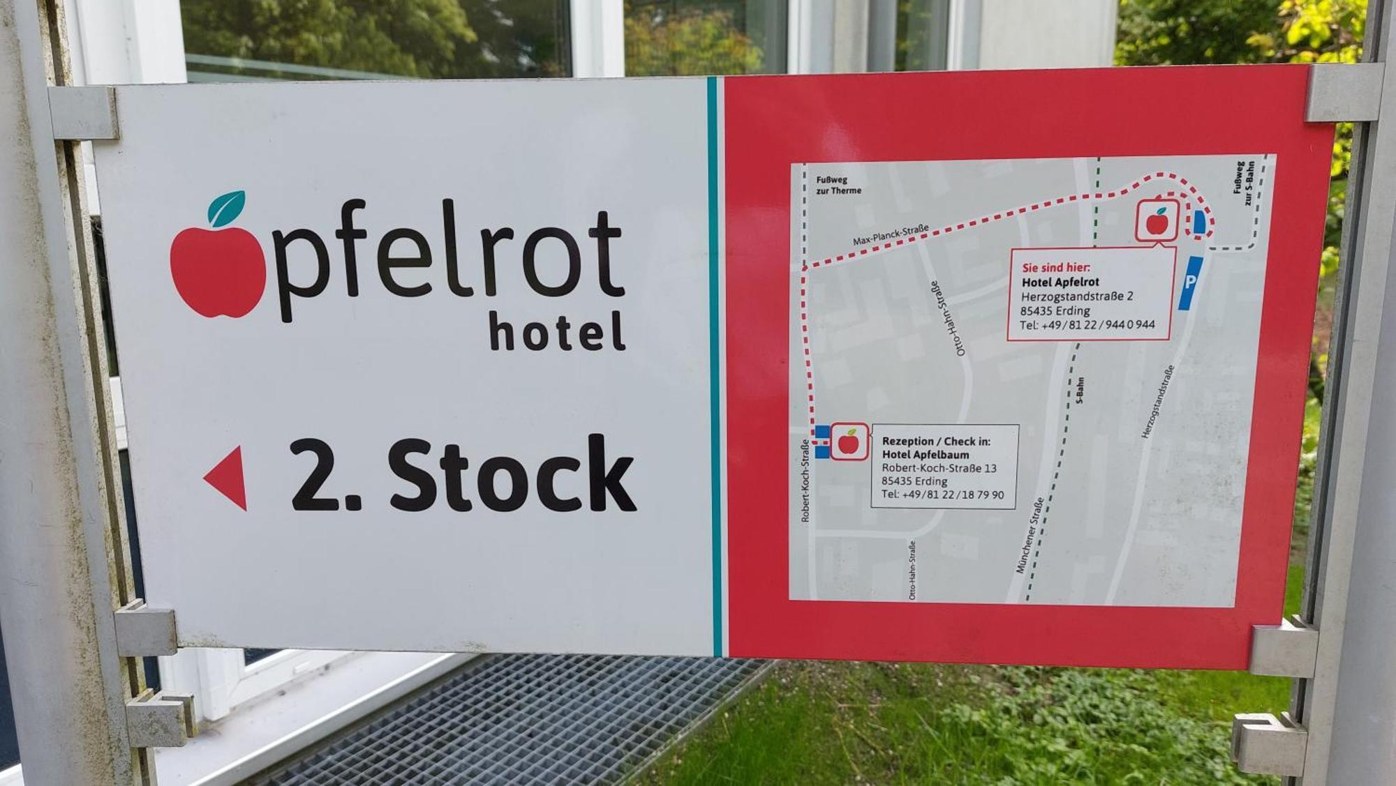 Hotel-Etage Apfelrot Erding Exterior foto